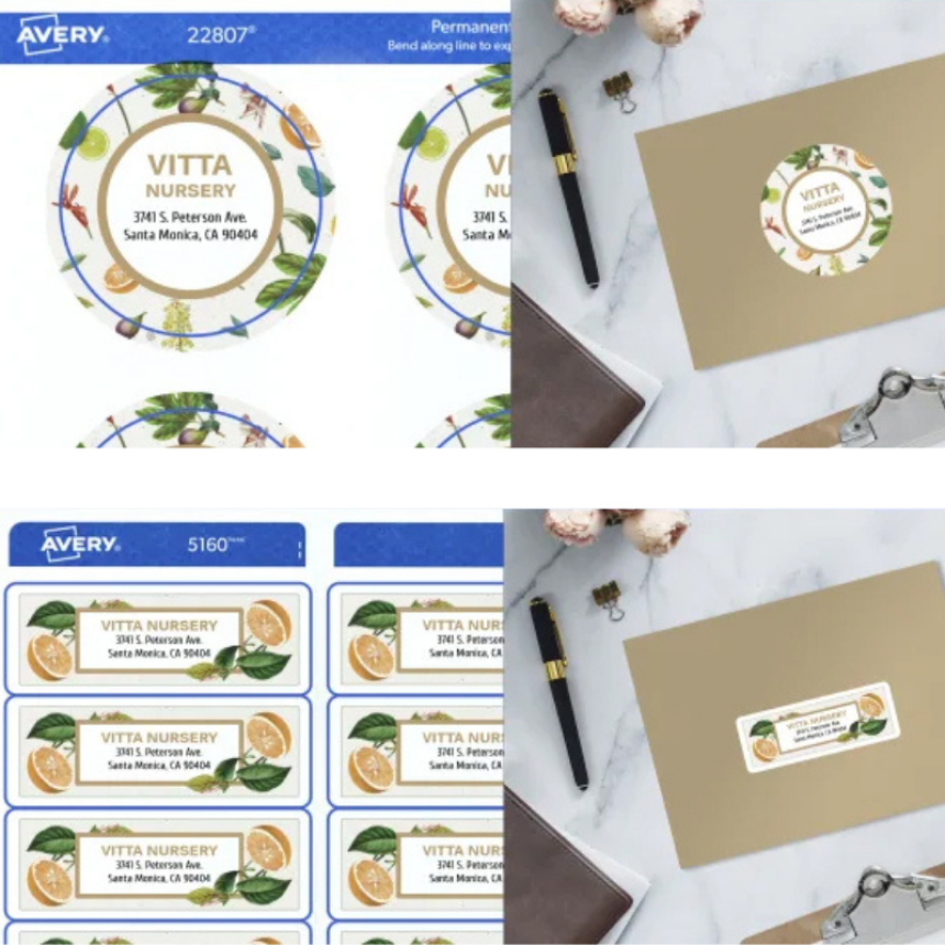 How to Print Labels Avery
